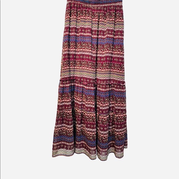 Imaginary Voyage Women’s Boho Long Maxi Crinkle Skirt Size Medium😃 - Picture 2 of 6